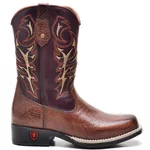 Bota Masculina Infantil Texana Country Couro