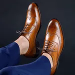 Sapato Masculino Oxford Vittorio Caramelo