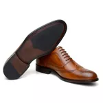 Sapato Masculino Oxford Vittorio Caramelo