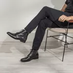 Bota Derby Masculina Pavia Preta