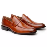 Sapato Masculino Loafer Verona Caramelo