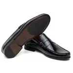 Sapato Masculino Mocassim Treviso Preto