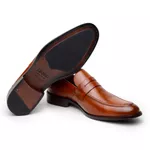 Sapato Masculino Loafer Verona Caramelo