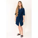 Robe Lea Azul Marinho de Liganete