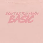 CAMISETA LONGLINE SUX BASIC ROSA