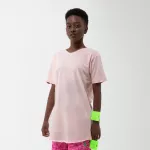 CAMISETA LONGLINE SUX BASIC ROSA