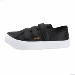 Tênis Feminino Celeste Velcro Preto