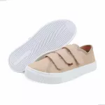 Tênis Feminino Celeste Velcro Nude