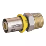 Conector Macho Gás 16mm X 1/2