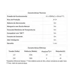 Ducha Jet Control Eletrônica 127V 5500W Lorenzetti