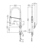 Misturador Monocomando Mesa Cozinha Docol Doc Chrome / Black
