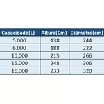 Tanque d'água 16.000 litros – Acqualimp