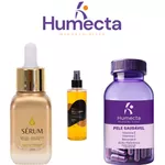 Combo Pele Saudável & Brinde - 1 Sérum Facial e 1 Vitamina Pele saudável - 1 Body Splash Vanila