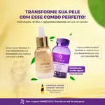 Combo Pele Saudável & Brinde - 1 Sérum Facial e 1 Vitamina Pele saudável - 1 Body Splash Vanila