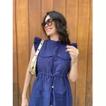 Chemise Sara Azul Marinho 
