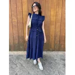Chemise Sara Azul Marinho 