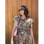 Vestido Catarina Floral Plus