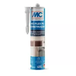 MC Flex PU construção 400g - CINZA/BRANCO 