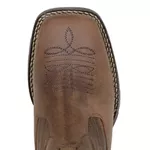 Botina Texana Masculina Em Couro Crazy horse Tabaco Ref.: 1020-tab-G