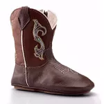 Bota Texana Baby Country Couro Café