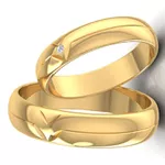 Alianças de Casamento Bauru 6mm