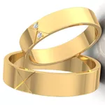Alianças de Casamento Pelotas 5mm