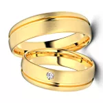 Alianças de Casamento Simões Filho 6mm