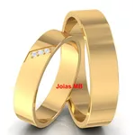 Alianças de Casamento Três Lagoas 7mm