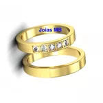 Alianças de Casamento Louveira 3mm