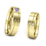 Alianças de Casamento Uruguaiana 6mm
