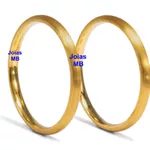 Alianças de Noivado Itapetininga 1,7mm