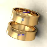Alianças de Ouro Uberlândia 6mm