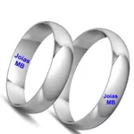 Alianças de Casamento Breves 4,5mm