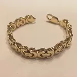 Bracelete de Ouro Campo Grande 21 cm