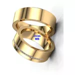 Alianças de Casamento Campo Mourão 6mm