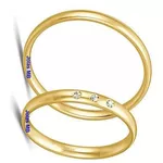 Alianças de Casamento Nova Orleans 2,5mm