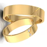 Alianças de Casamento Pelotas 5mm