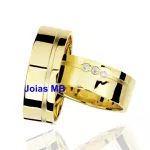 Alianças de Ouro Catalão 6mm