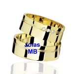Alianças de Ouro Catalão 6mm