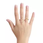 Alianças de Ouro Santos 3,4mm