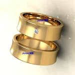 Alianças de Ouro Uberlândia 6mm