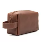 NECESSAIRE CLASSIC EM COURO WHIKSY