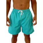 SHORT MASCULINO BERMUDA PRAIA LISA VERDE JADE