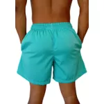 SHORT MASCULINO BERMUDA PRAIA LISA VERDE JADE