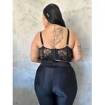 Calça Premium Prada Anti Celulite com detalhe zipper fake 0306.01