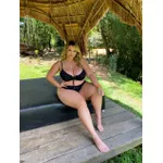 Biquini Plus Size Fio Duplo Caribe Preto 0138.01