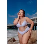 Biquini Meia Taça Leblon Branco fio Duplo 0133.13