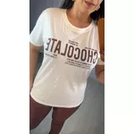 TSHIRT 100% ALGODÃO CHOCOLATE
