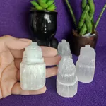 Torre Selenita 6cm - Limpeza Energética