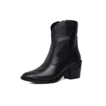 Bota Western Laura Croco Preto